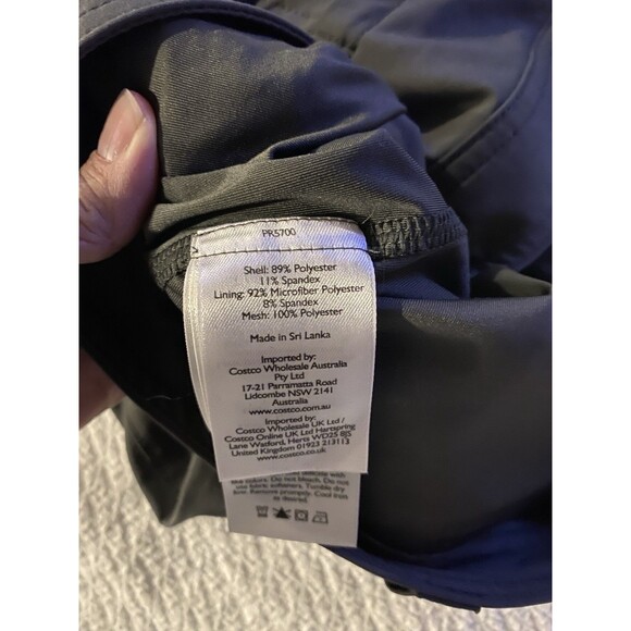 Eddie Bauer Women’s Trail Skort Size 10 Dark Gray Charcoal Hiking Athletic Cargo - Picture 4 of 7